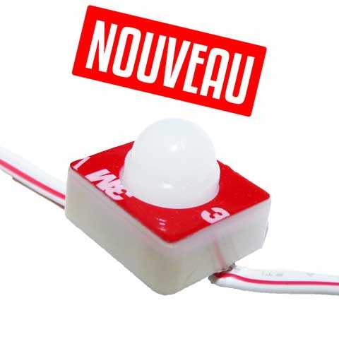 MODULE 2 LEDS GRAND ANGLE 0,96W - Direct Enseignes