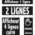 Afficheur LED - definir son format