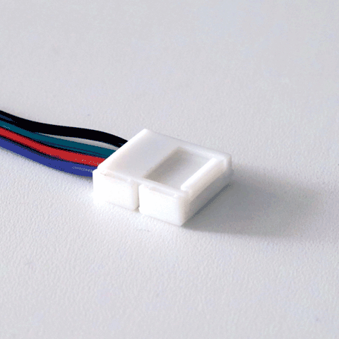 Connecteur pour ruban LED RGB