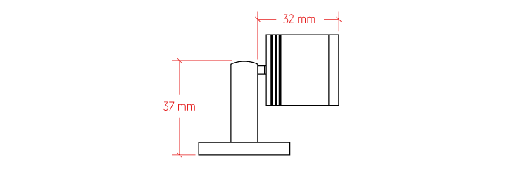 spot-led-articule-cylindre-schema