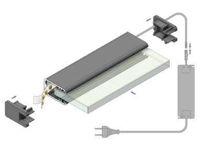 Ruban LED 060 standard realisation